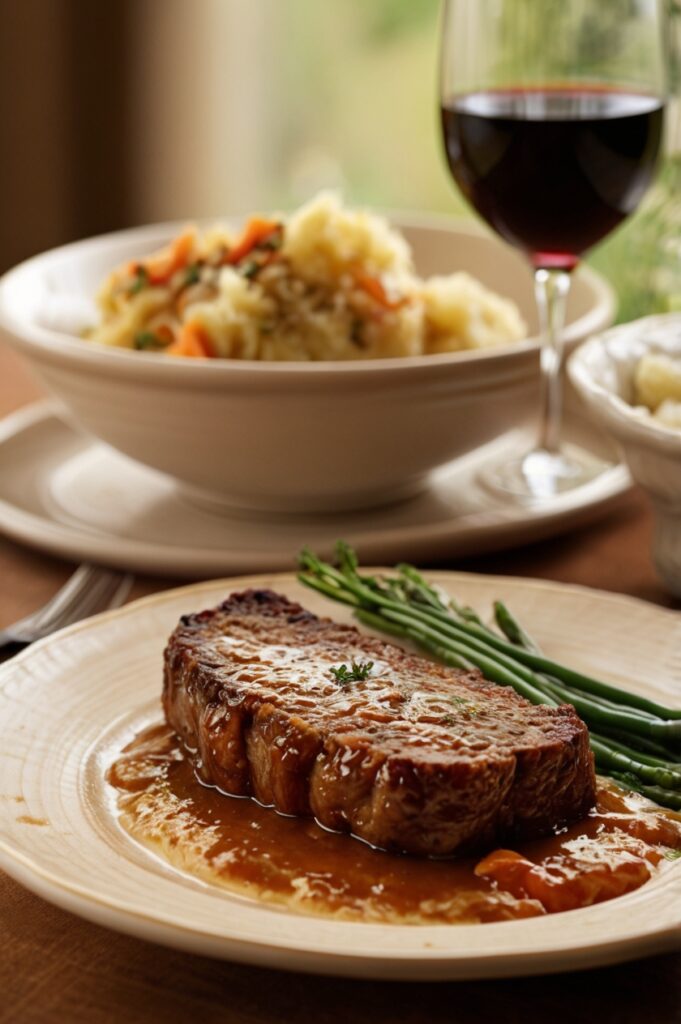 French Onion Stuffed Meatloaf Recipe