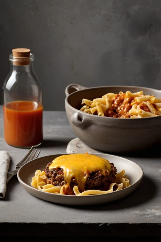 Loaded Cheeseburger Pasta Recipe