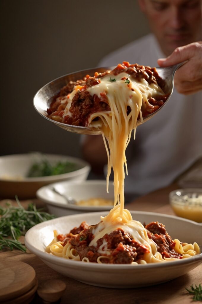 Stuffed Shells with Ground Beef