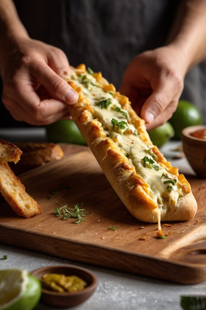 Cheesy Taco Breadsticks