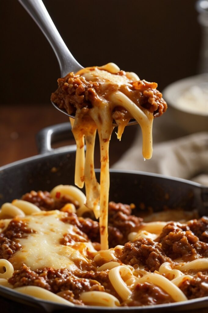 Sloppy Joe Mac & Cheese