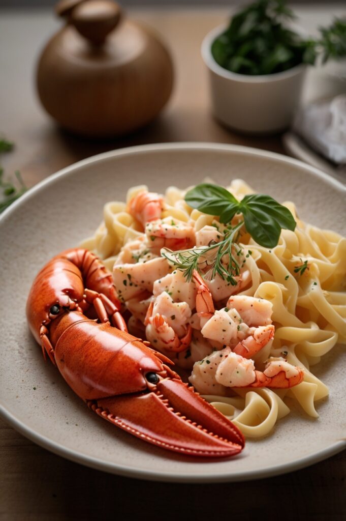 Rich & Creamy Seafood Pasta
