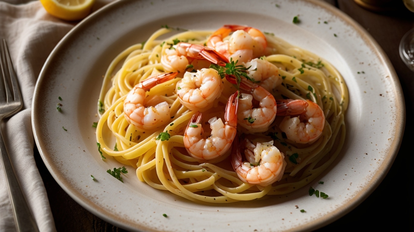 Shrimp Scampi with Pasta