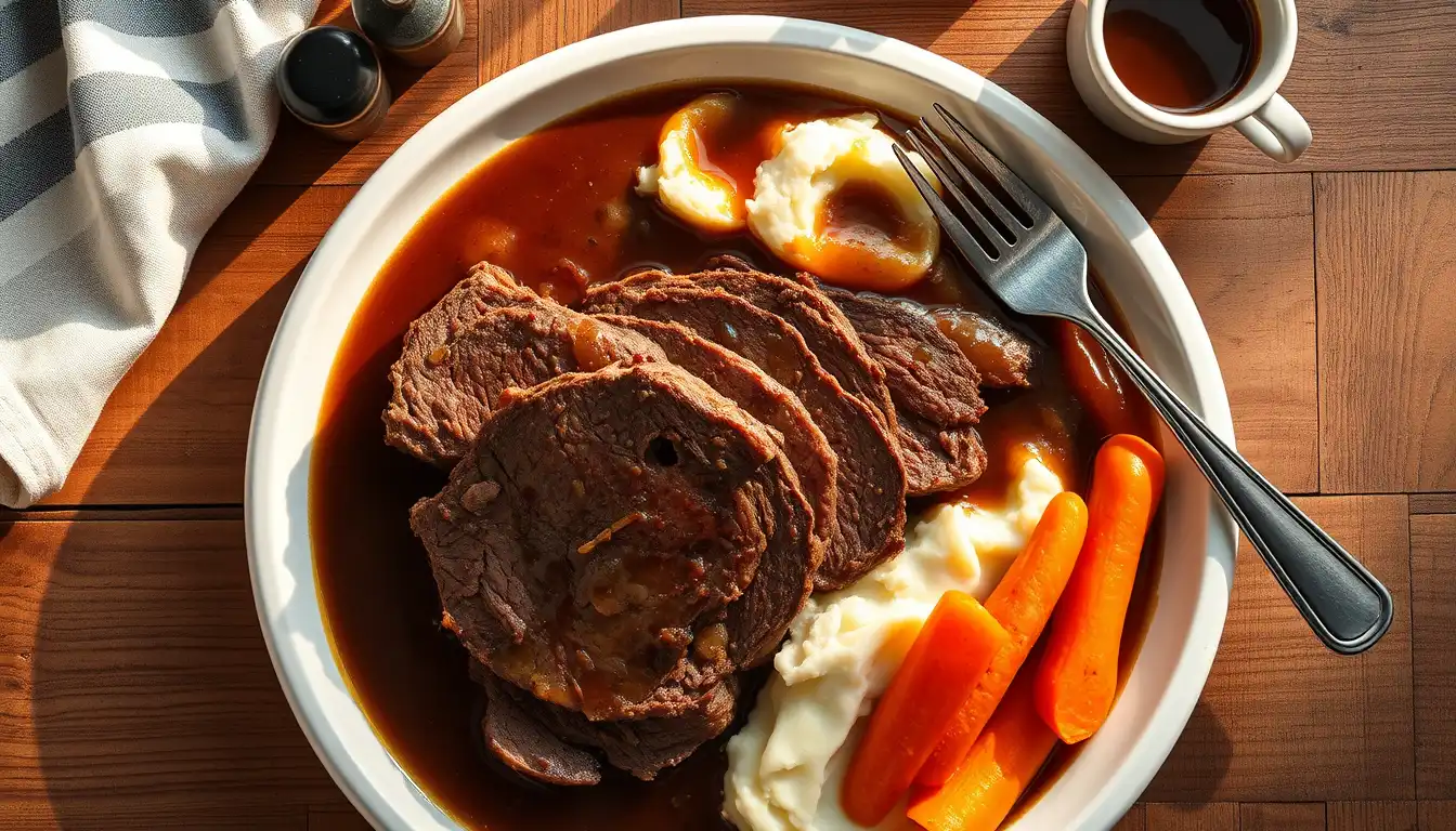 The Best Pot Roast & Gravy You’ll Ever Taste