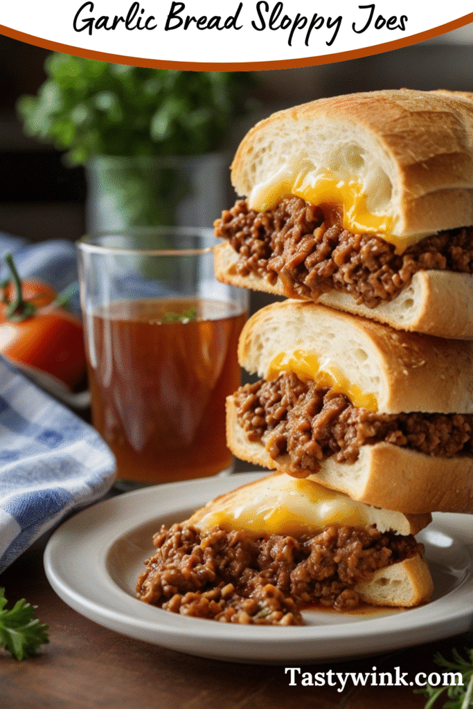 Garlic Bread Sloppy Joes