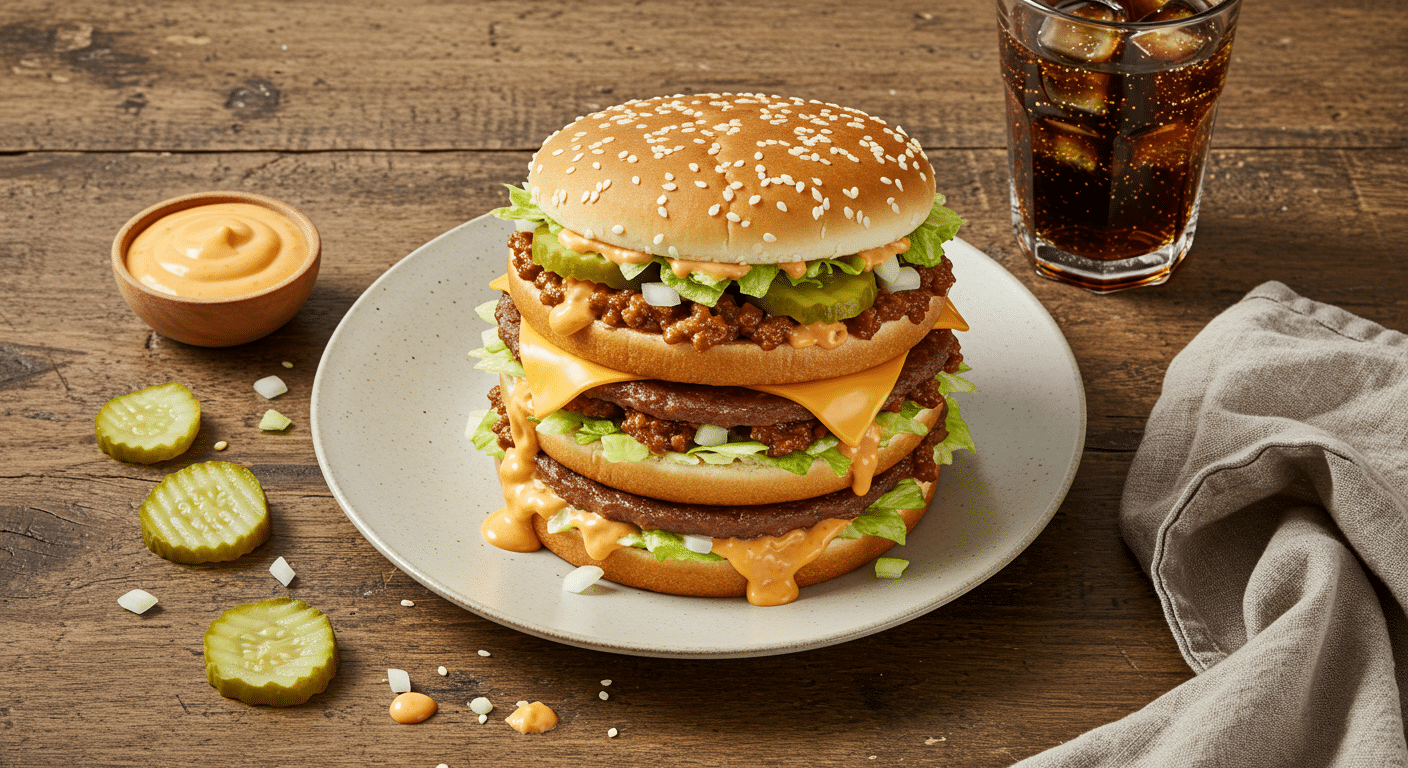 Big Mac Sloppy Joes with Special Sauce