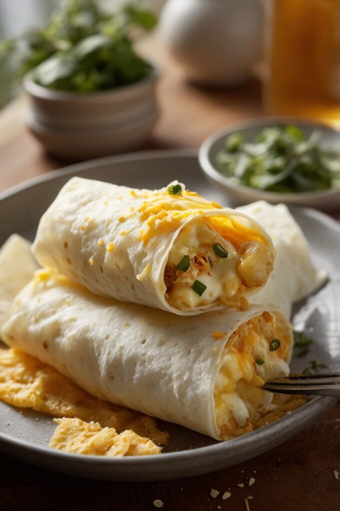 Tastywink.com
Cheesy Potato Burritos