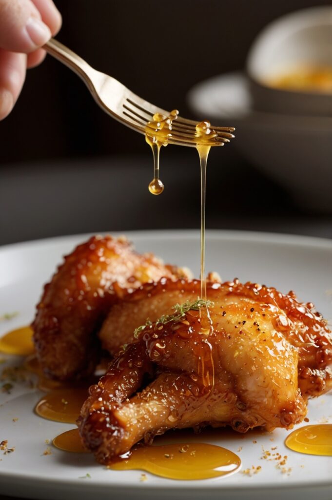Baked Crunchy Hot Honey Chicken