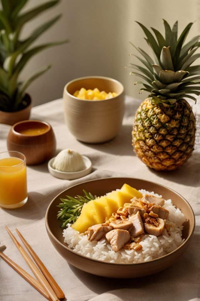 Pineapple Chicken and Rice: A Sweet & Savory Quick Meal