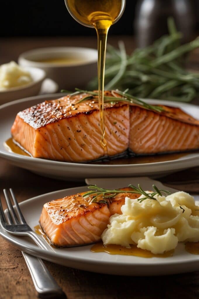 Cajun Honey Butter Grilled Salmon