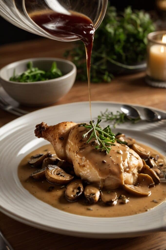 Creamy Chicken Marsalaa