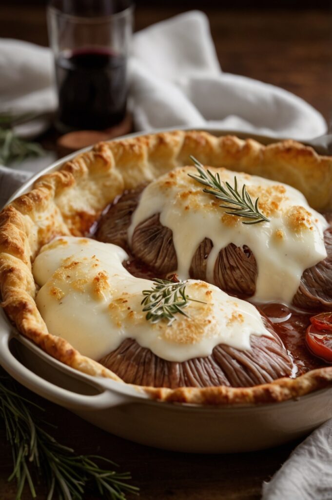 Juicy Garlic Butter Steak Bites with Creamy Parmesan Sauce