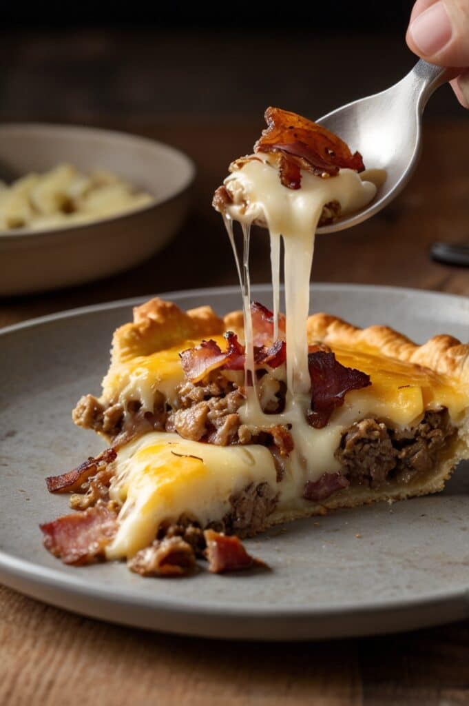Keto Cheeseburger Pie