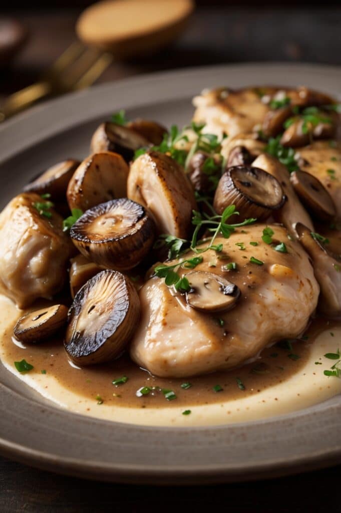 Creamy Chicken Marsalaa
