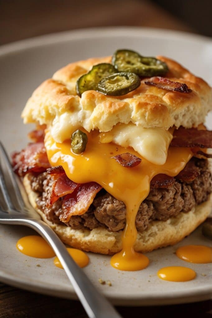 Delicious Bacon Cheeseburger Biscuit Casserole Recipe