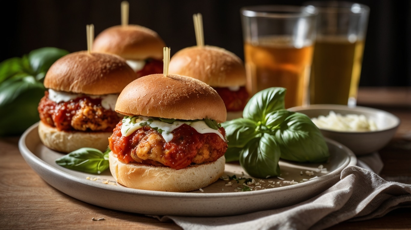 Chicken Parmesan Sliders