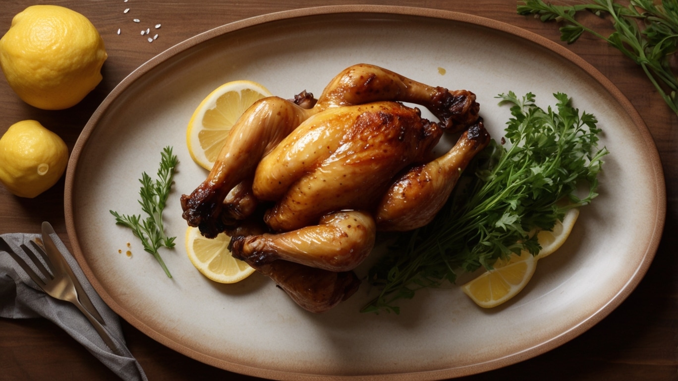 Caramelized Baked Chicken Legs or Wings