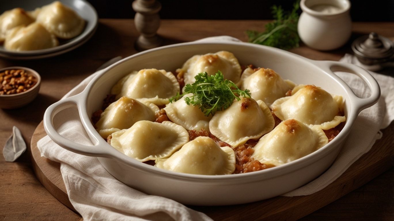 Easy & Cheesy Pierogi Casserole Recipe