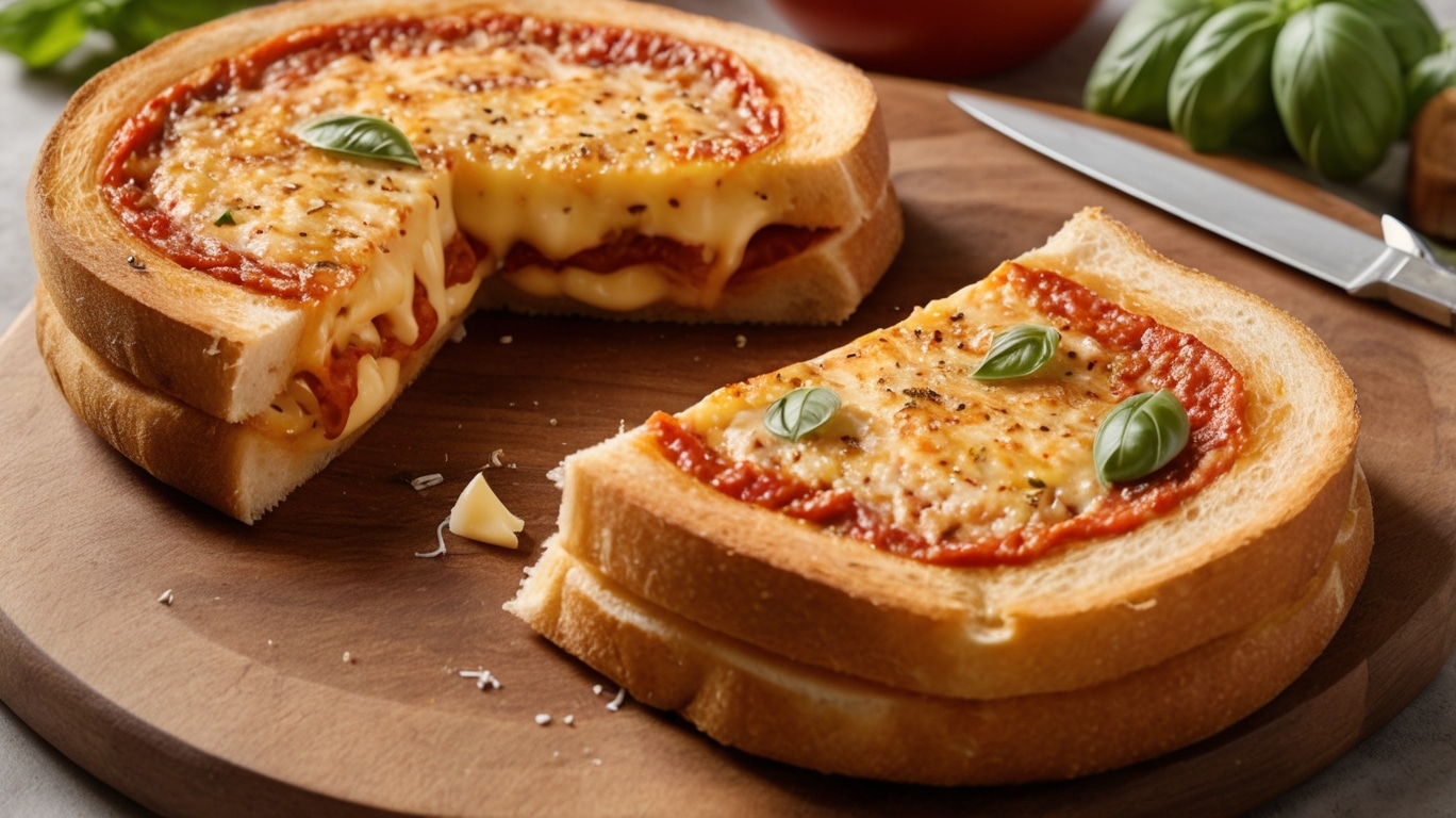 Pepperoni Pizza Grilled Cheese