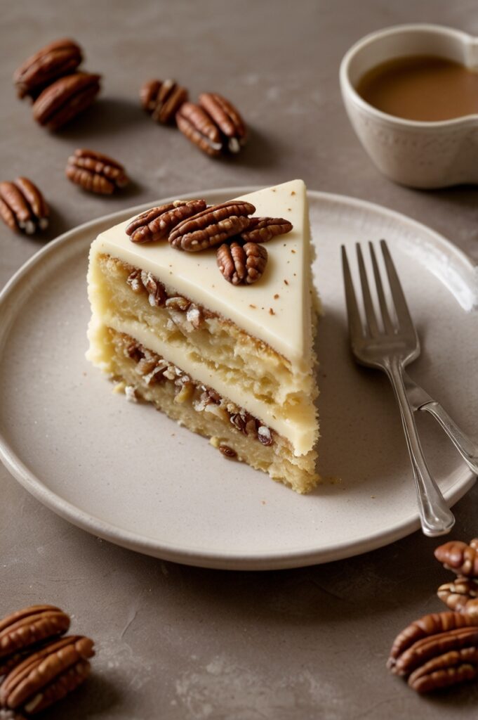 Decadent Butter Pecan Cake Recipe