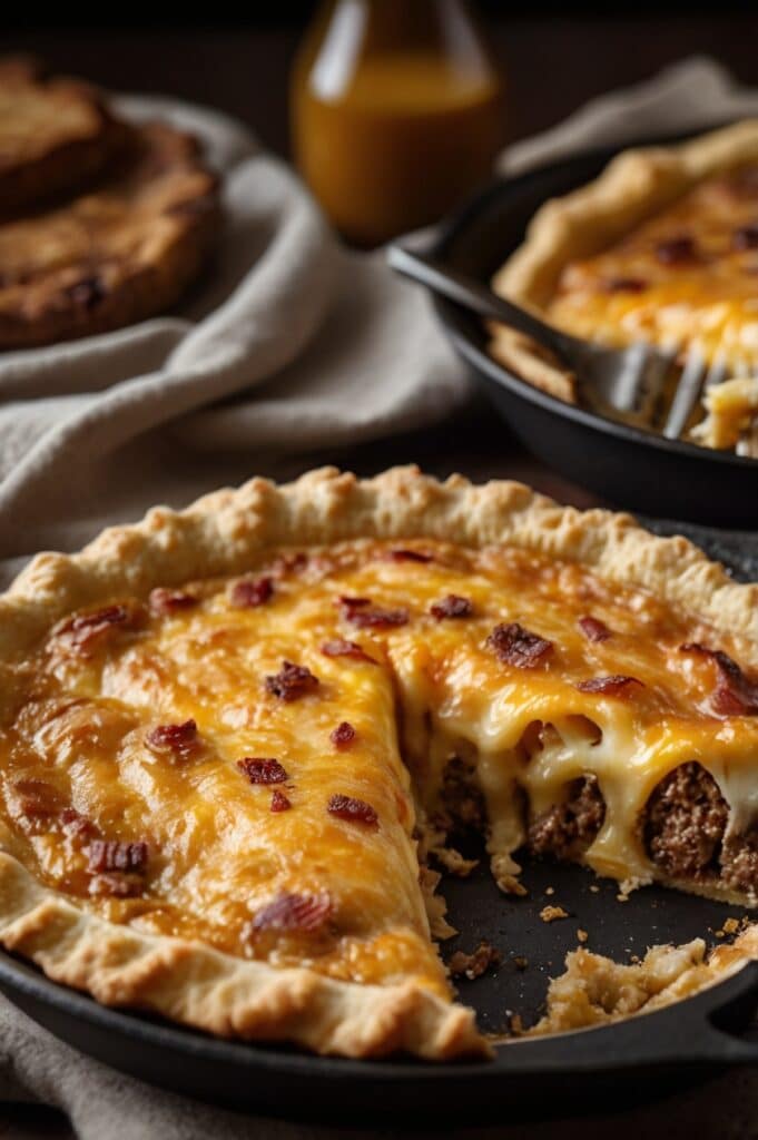 Keto Cheeseburger Pie