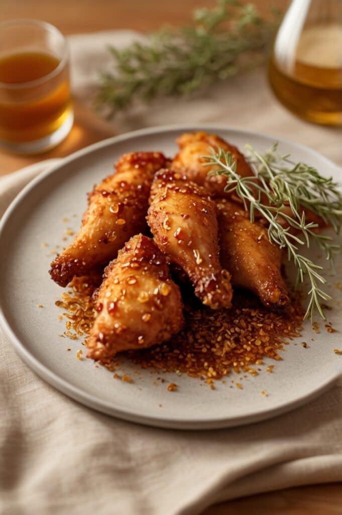 Baked Crunchy Hot Honey Chicken