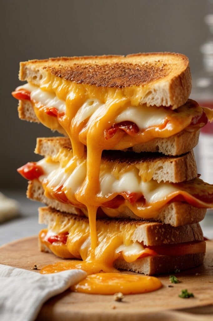 Pepperoni Pizza Grilled Cheese