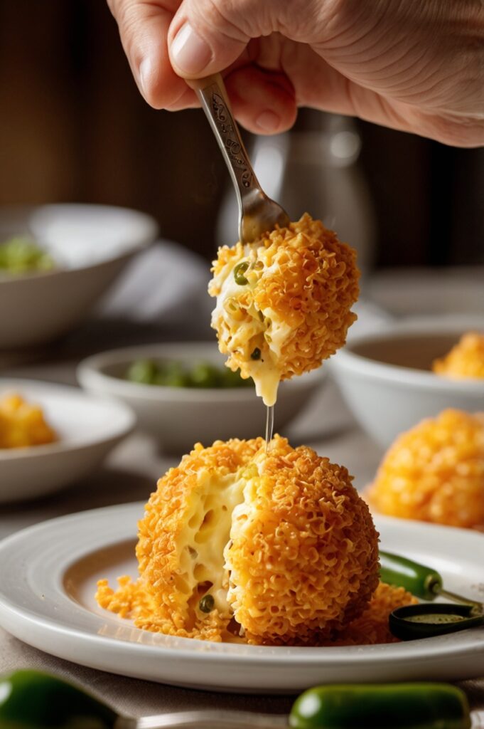 Air Fryer Jalapeno Poppers Cheese Balls