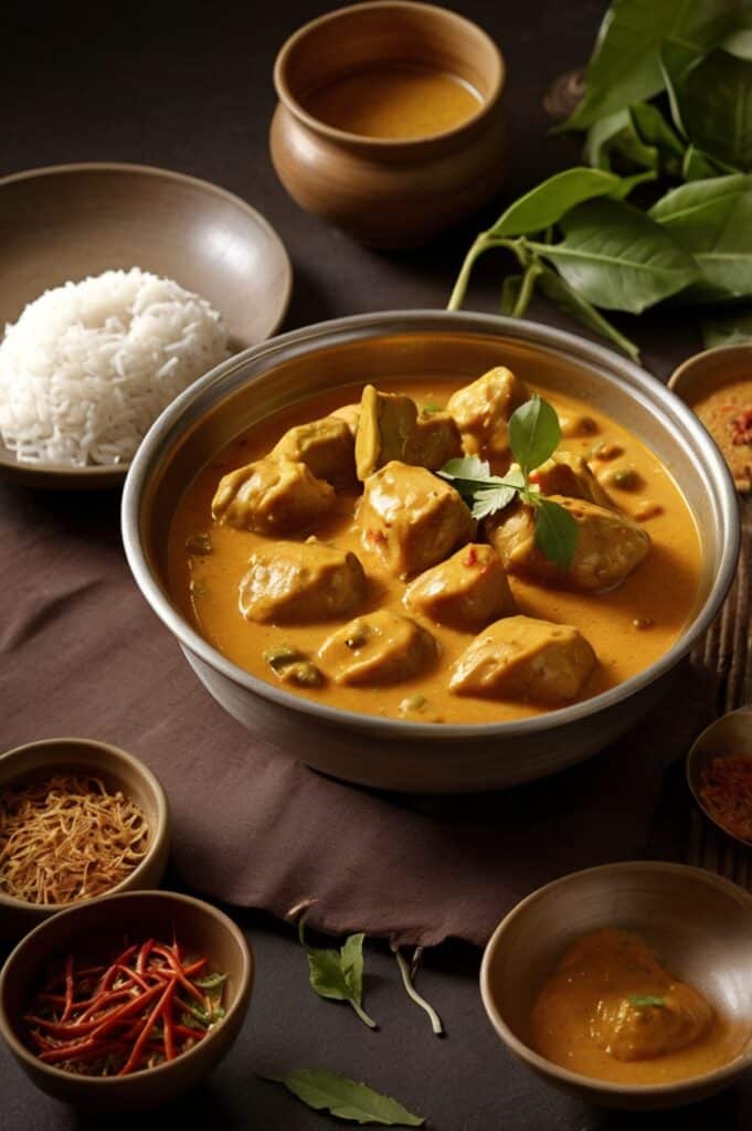 Authentic Kerala Coconut Chicken Curry