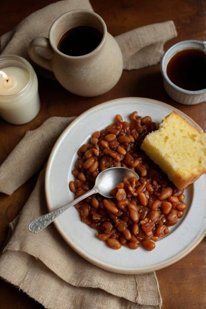 Southern Homemade Baked Beans with Bacon Recipe