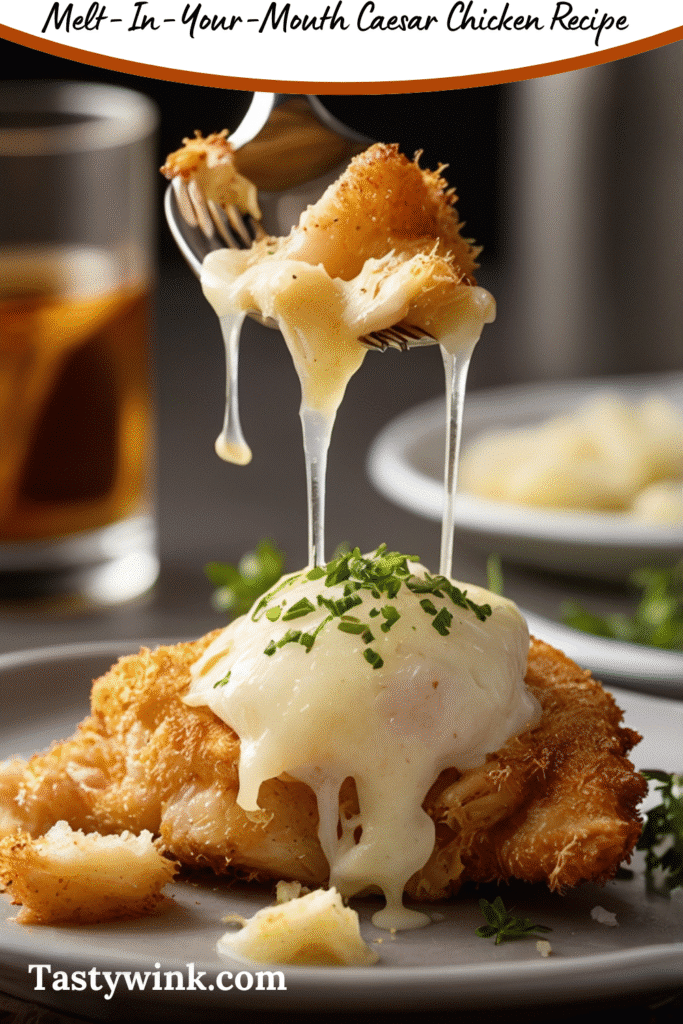 Melt-In-Your-Mouth Caesar Chicken Recipe
