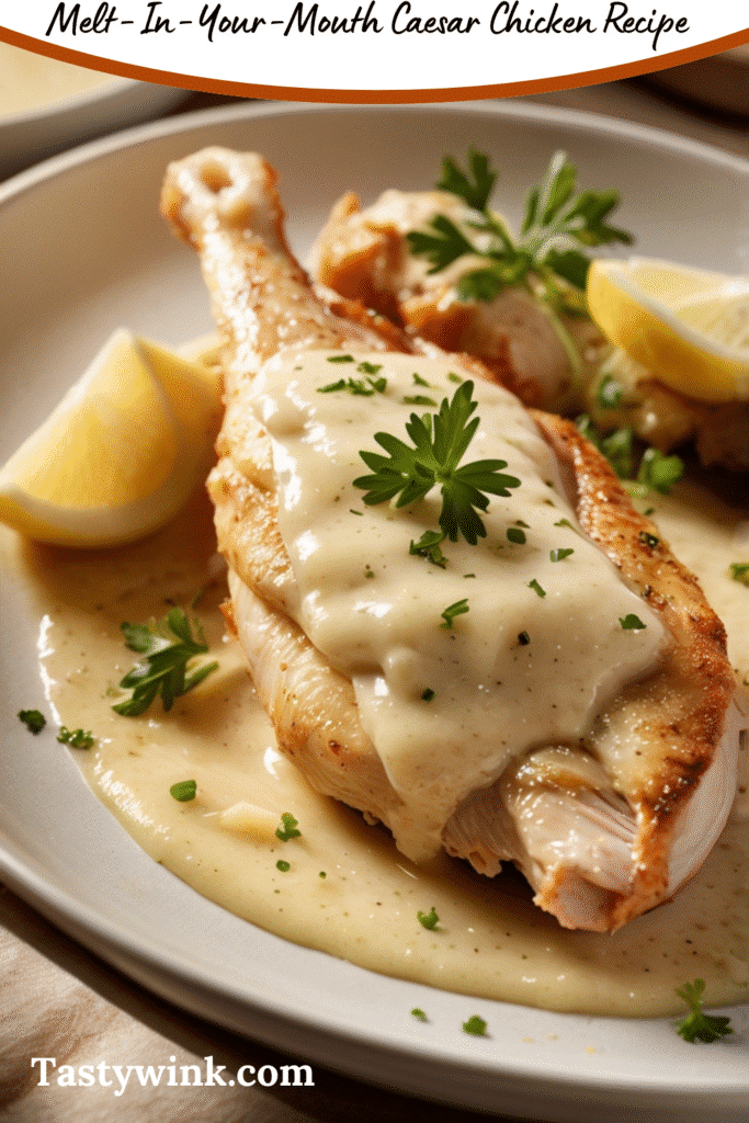 Melt-In-Your-Mouth Caesar Chicken Recipe