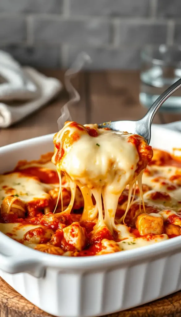 Cheesy Mozzarella Chicken Bake Recipe