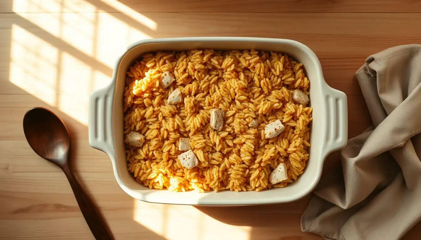 No-Peek Chicken Casserole