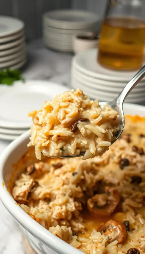 No-Peek Chicken Casserole