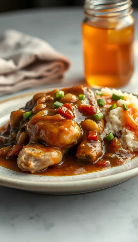 Cajun Smothered Chicken