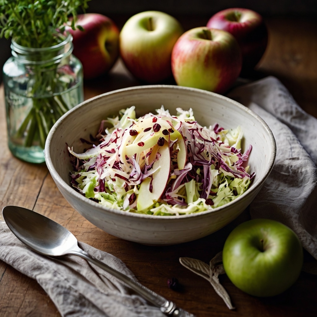 Apple Cranberry Coleslaw Recipe