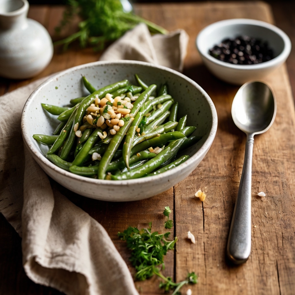 Buttery Garlic Green Beans Recipe
