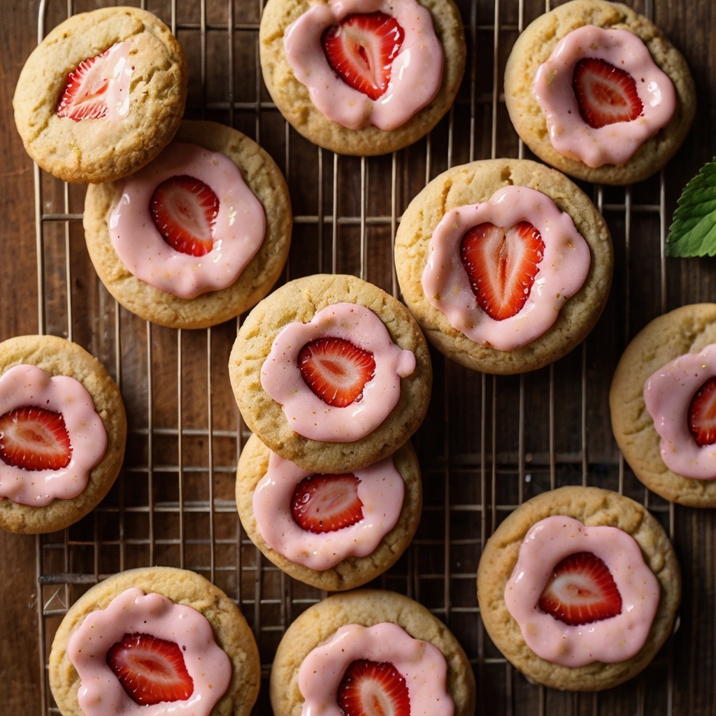 Strawberry Sugar Cookies