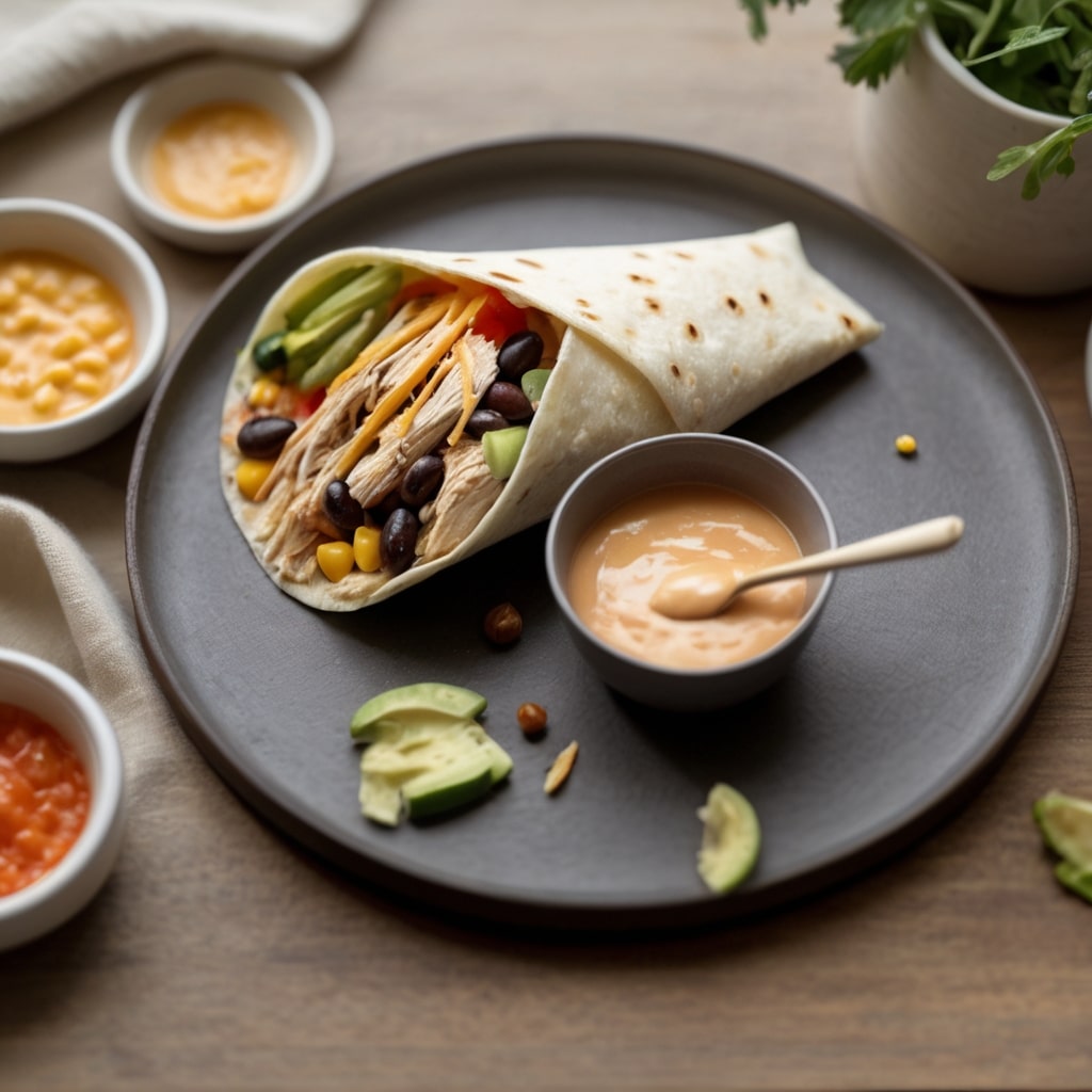 Easy Southwest Chicken Wrap Recipe