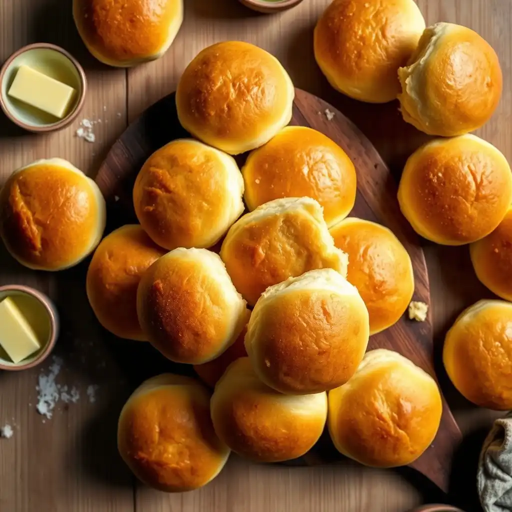 Momma's Easy No Yeast Dinner Rolls