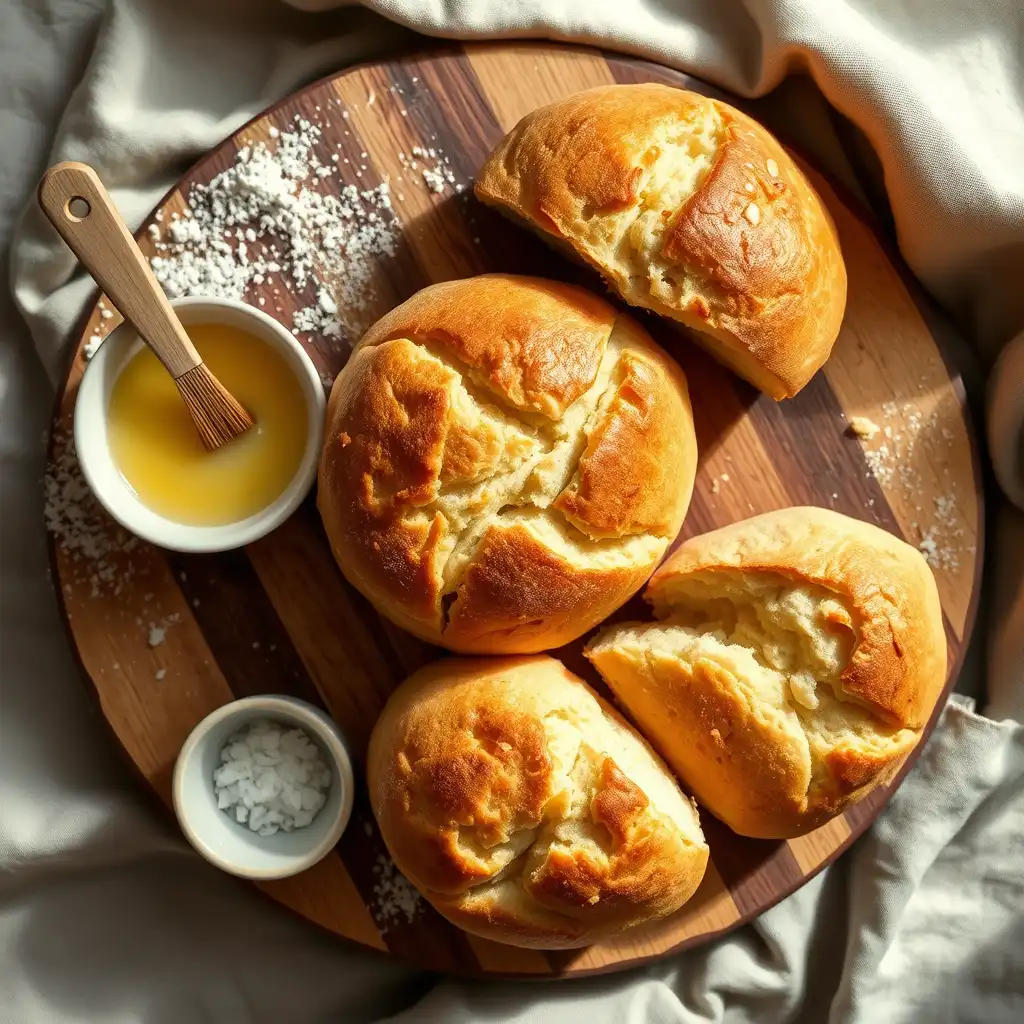 Homemade No-Oven Bread – Fluffy Stovetop Goodness