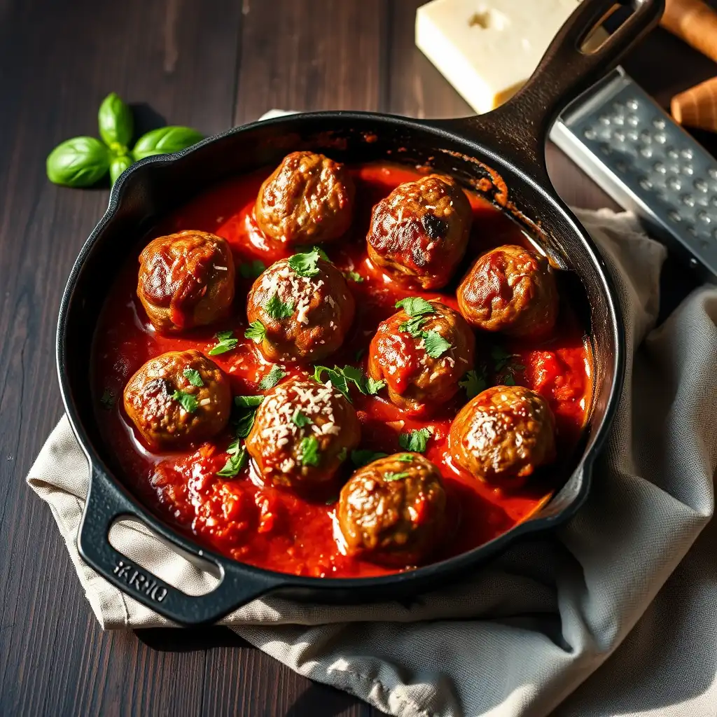 Keto Beef Meatballs