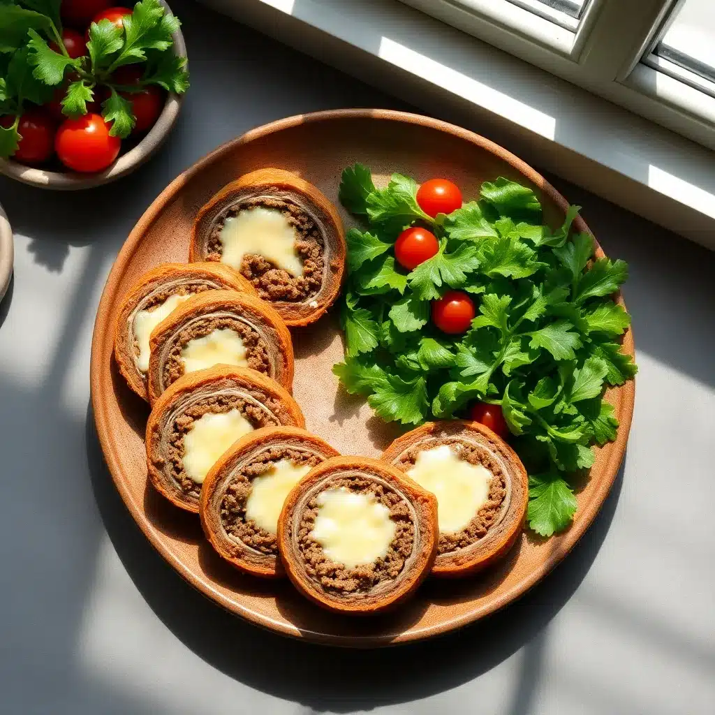 Ultimate Cheesy Ground Beef Roll