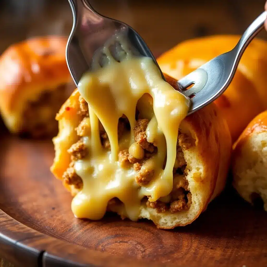 The Best Cheesy Ground Beef Roll That Melts in Your Mouth