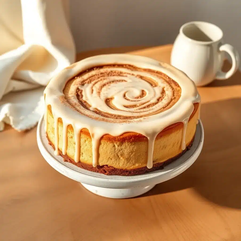 Decadent Cinnamon Roll Cheesecake