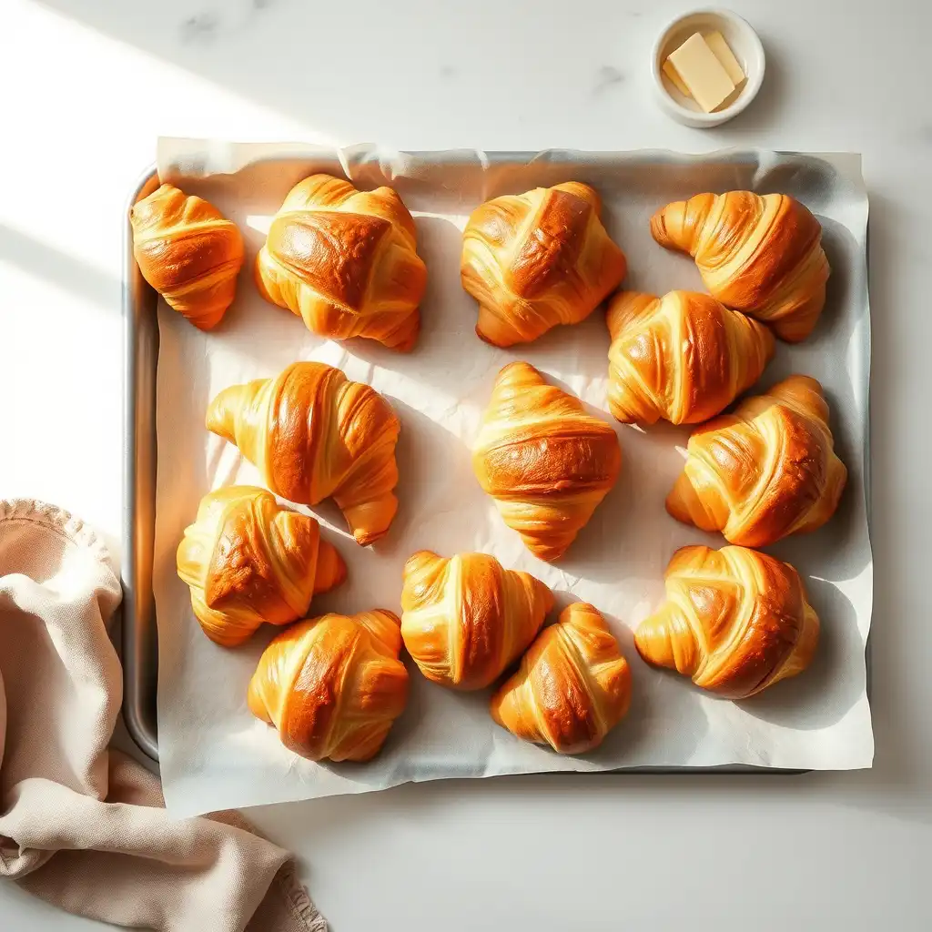 Perfect Homemade French Croissants