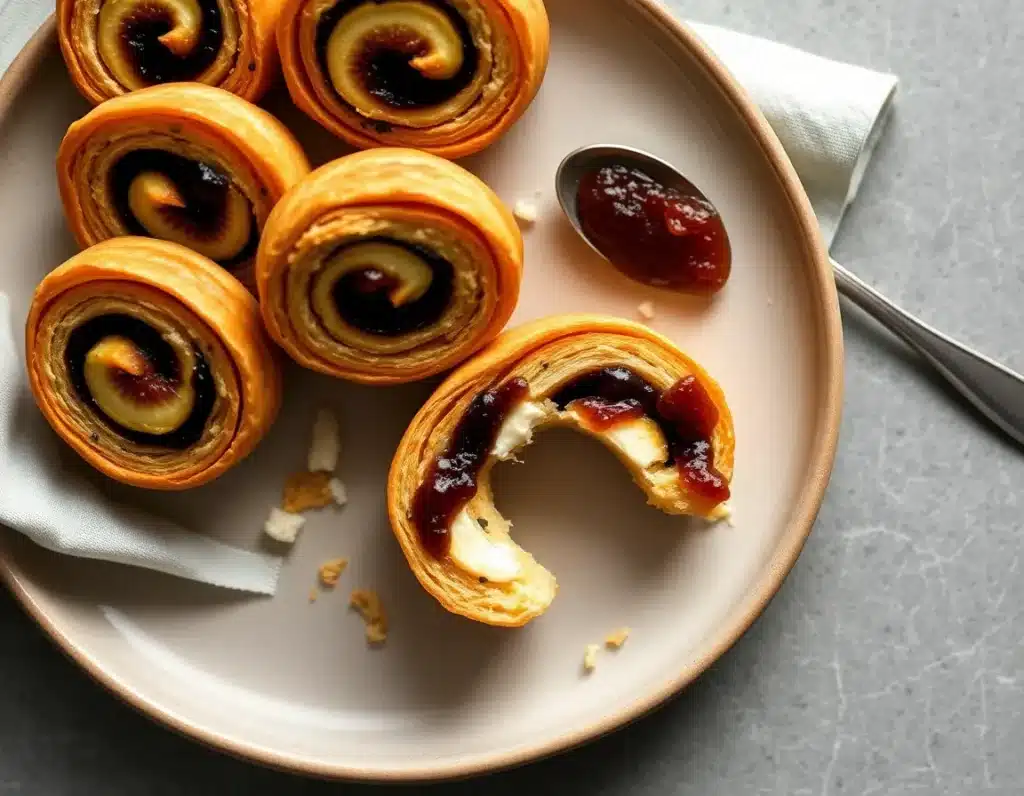 Fig and Goat Cheese Pinwheels
