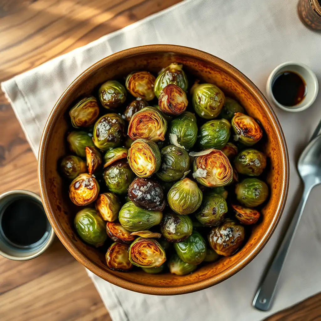 Balsamic Roasted Brussels Sprouts Recipe