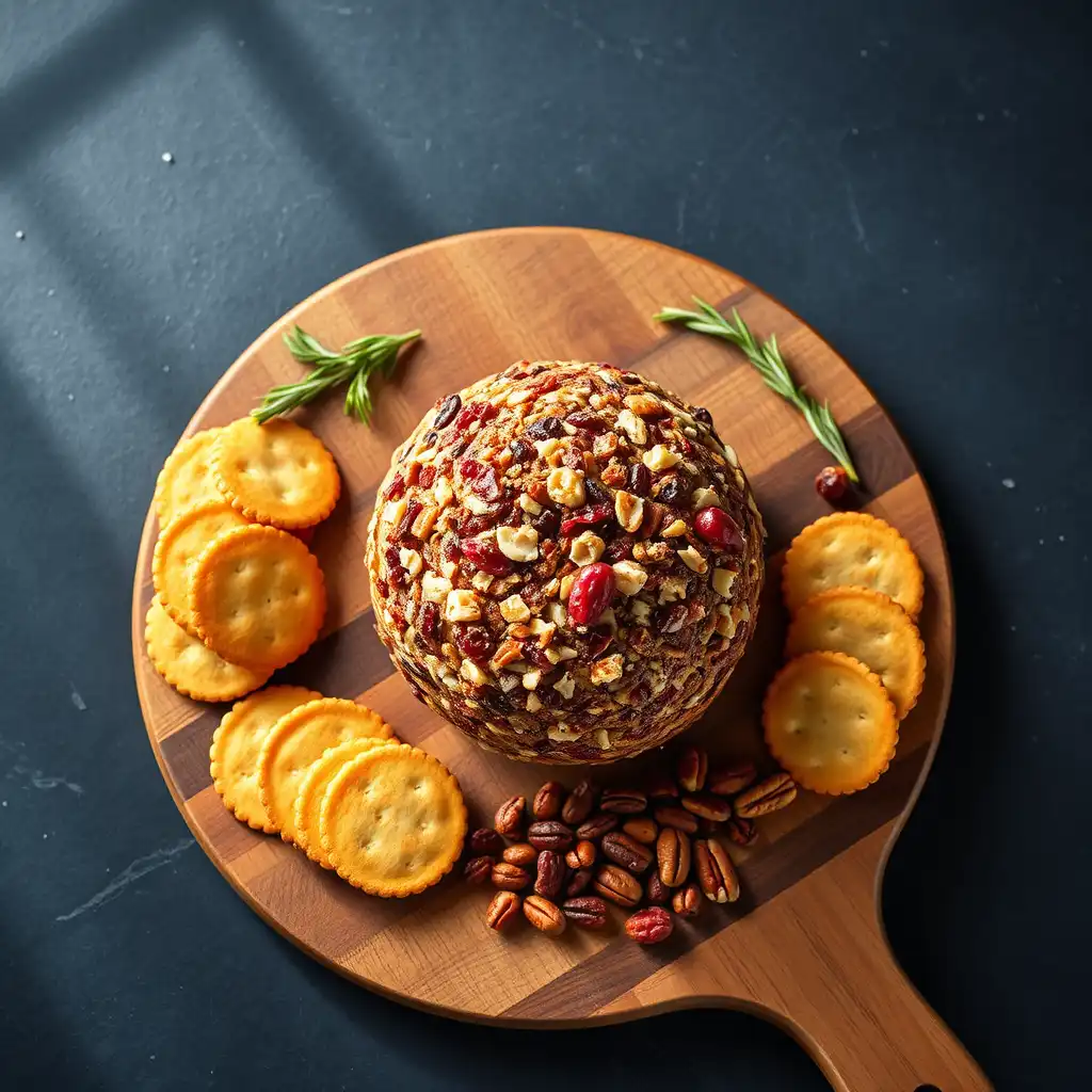 Cranberry Pecan Cheese Ball